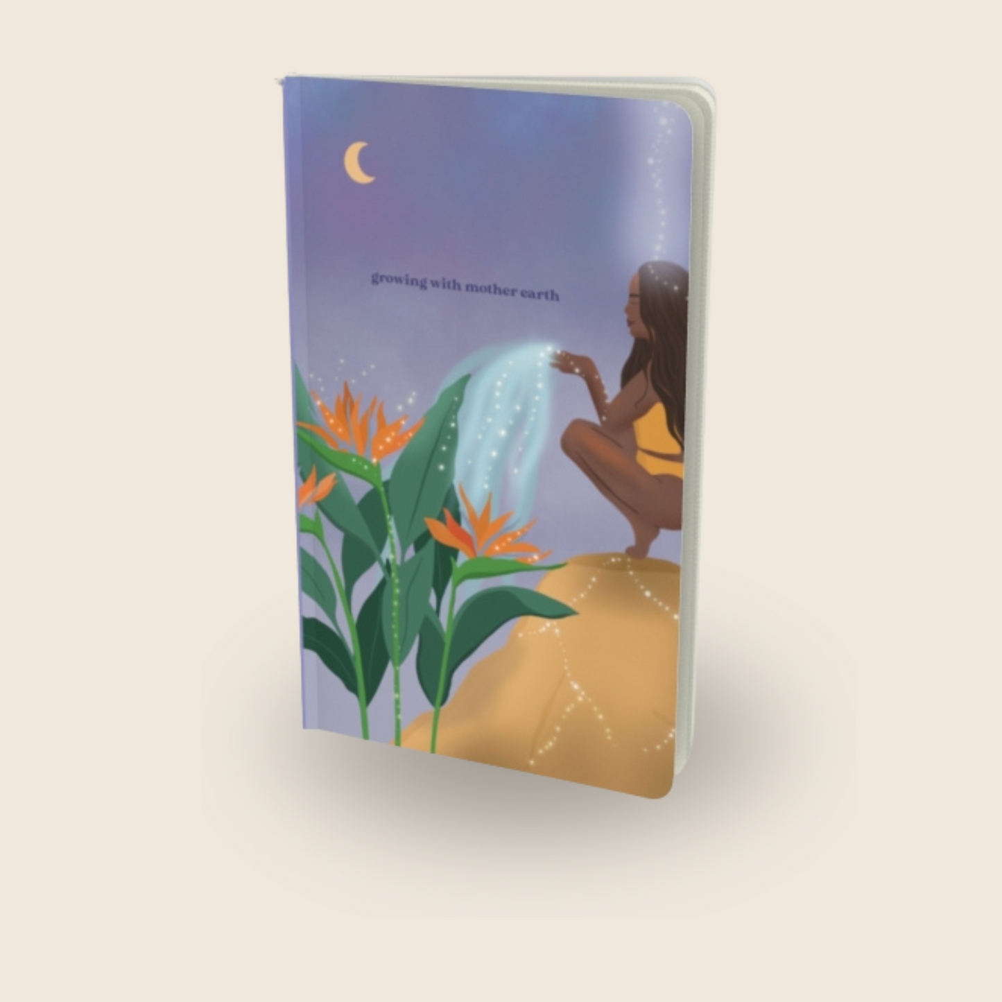 Growing with mother earth notebook