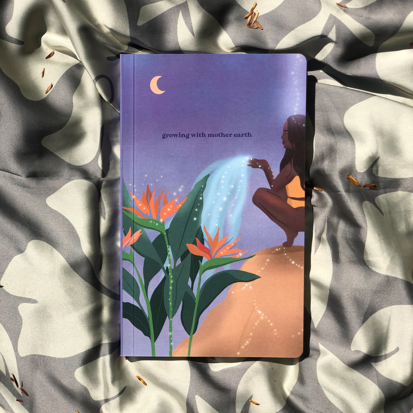 Growing with mother earth notebook